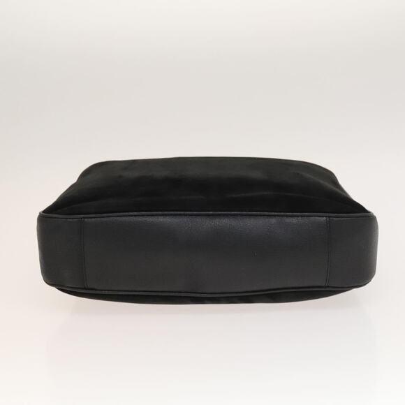 GUCCI Bamboo Hand Bag Suede Black Gold 001 1998 001 1998 - Picture 9 of 12